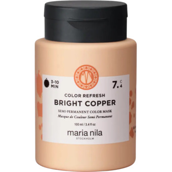 Bright Copper Colour Refresh Mask - Jemná vyživujúci maska bez permanentných farebných pigmentov